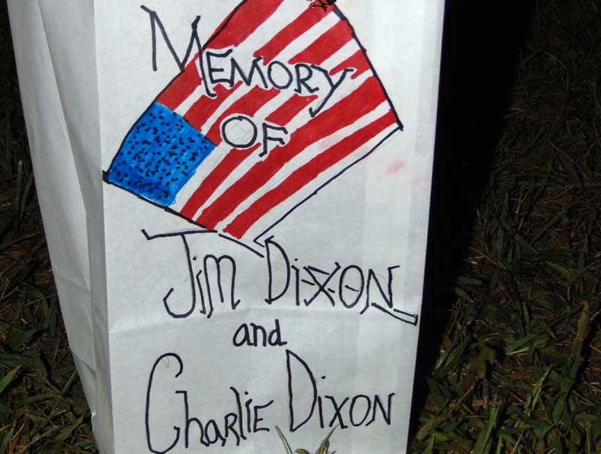 In Memory of Jim Dixon and Charlie Dixon