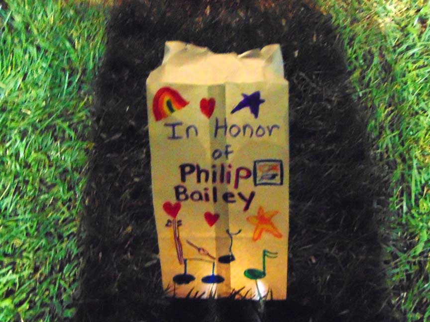In Honor of Philip Bailey