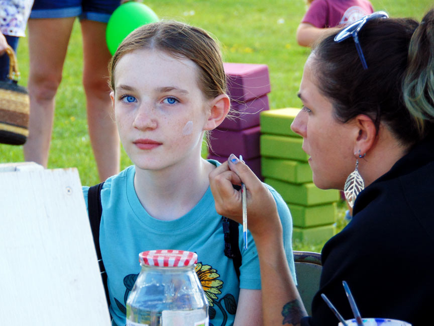 Hope Walk of Yates County Face Painting