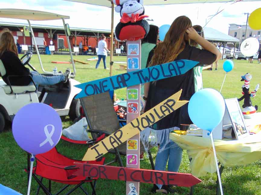 Hope Walk of Yates County Dr. Suess Sign
