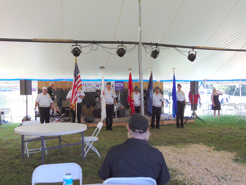 Hope Walk of Yates County Opening Ceremony