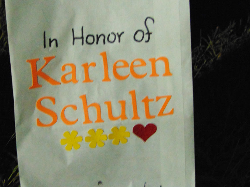 In Honor of Karleen Schultz