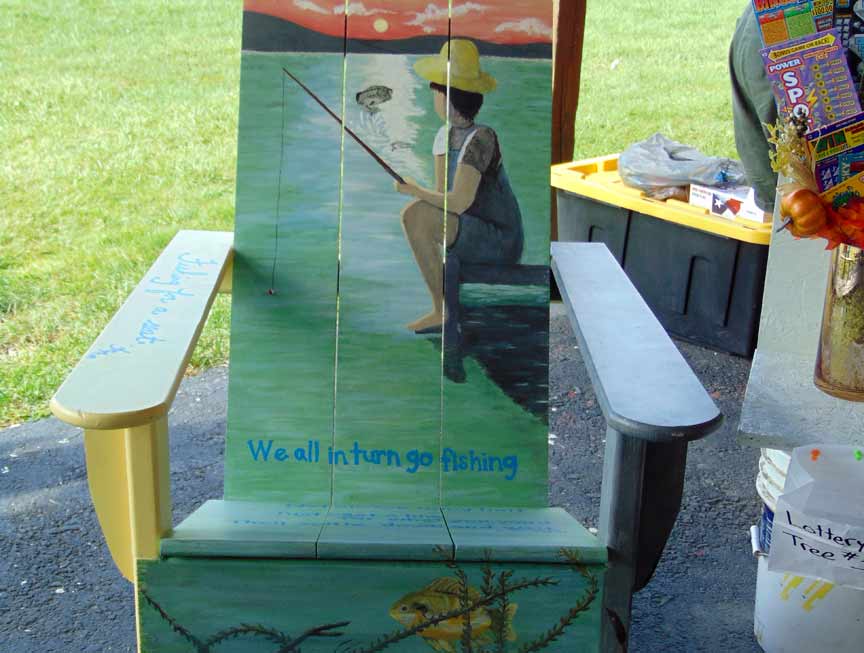Hope Walk of Yates County, Painted Chair Prize