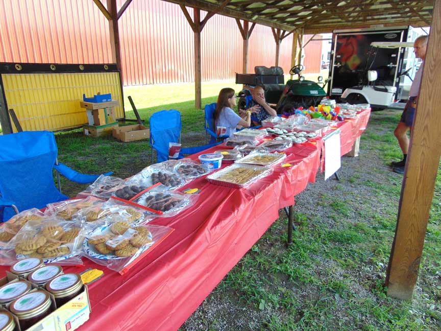 Hope Walk of Yates County Baked Goods Sales Table