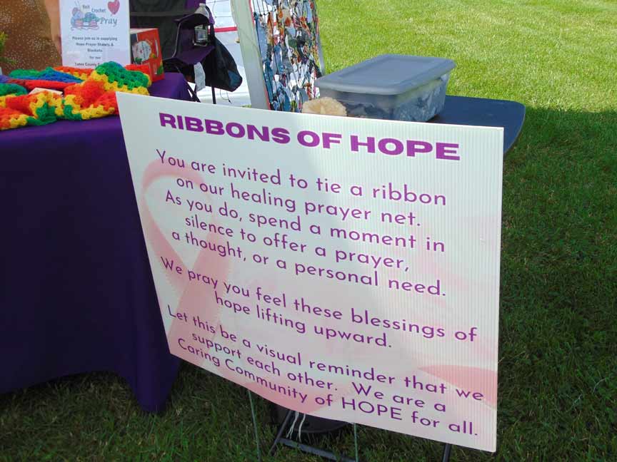 Hope Walk of Yates County Ribbons of Hope