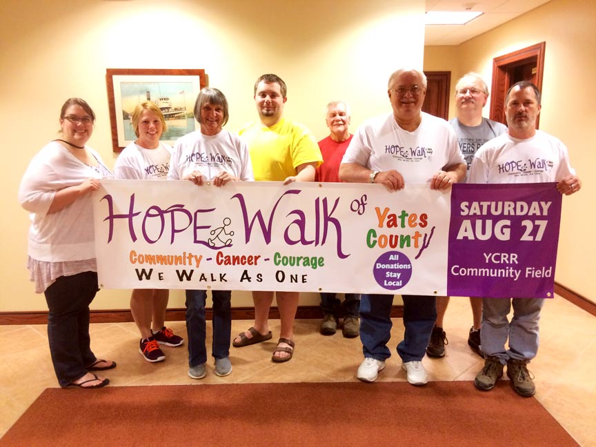 Hope Walk Of Yates County Staff
